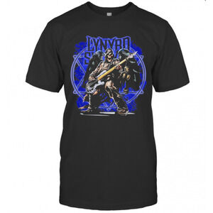 Lynyrd Slash Band Skeleton Wings Playing Guitar T-Shirt